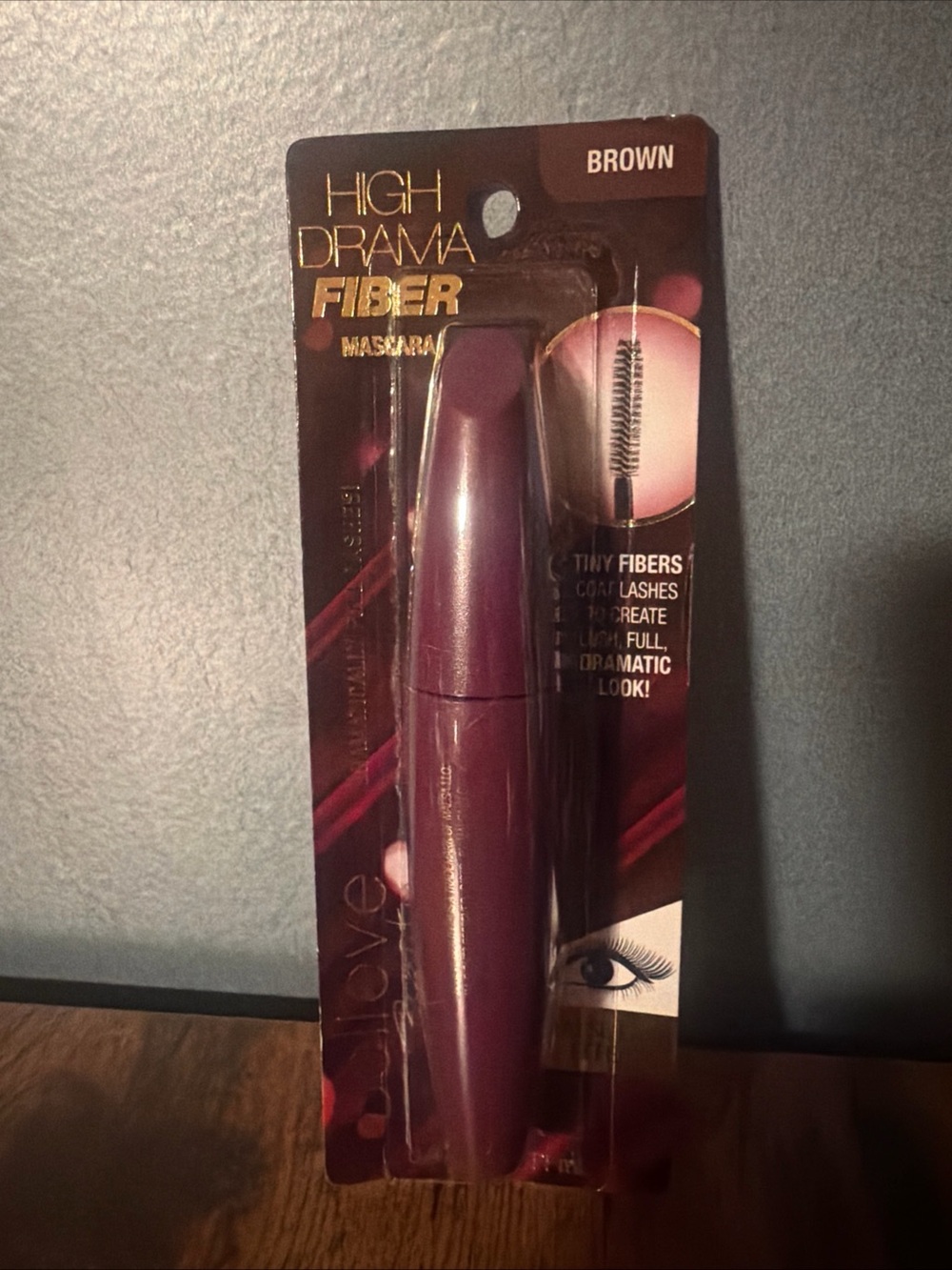 Believe Beauty High Drama Fiber Mascara - Brown